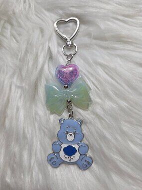 Care Bears "Grumpy Bear" Keychain